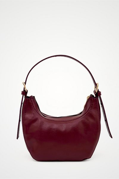 Yuka Atelier Geantă de umăr și crossbody din piele artificială de mărime medie Celina cu mâner reglabil