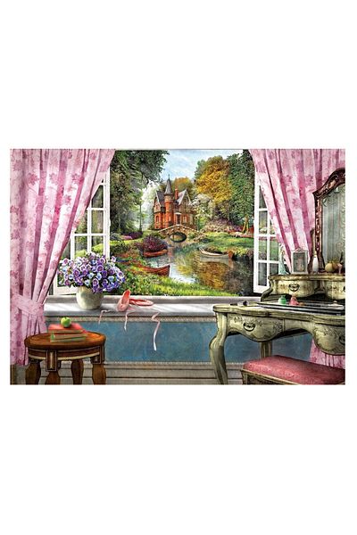 Art Puzzle Castle in My Window 5388 - 1500 Pieces