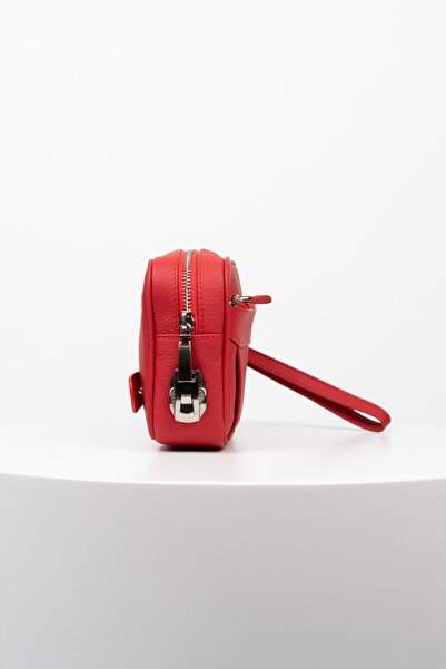 BAYDERİ Misa Combination Genuine Leather Men's Handbag