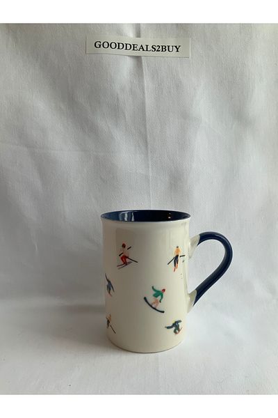 Madame Coco Reve Emilo Mug - White/Blue - 280 ml