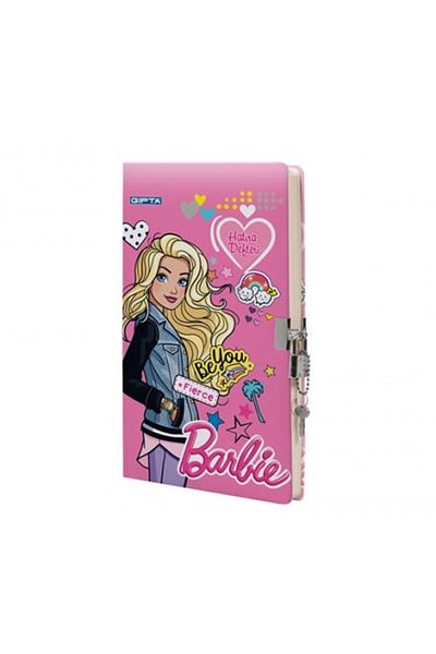 Gıpta Carnet de însemnări cu copertă rigidă, cusut, blocat Barbie
