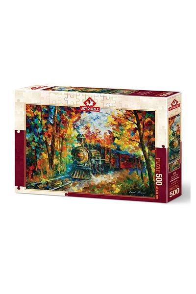 Art Puzzle Autumn Train 5096 - 500 Pieces