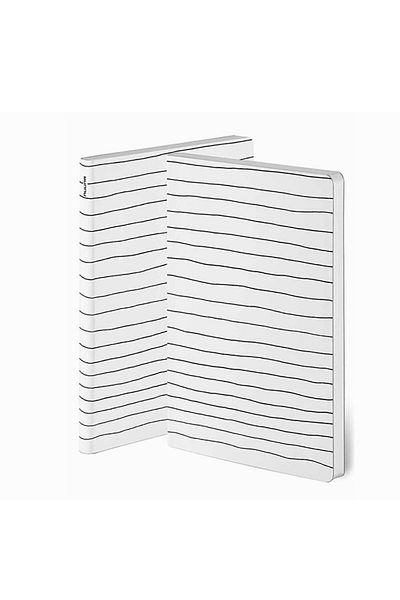 NUUNA 55508 نموذج خطوط دفتر النقاط الرمادية