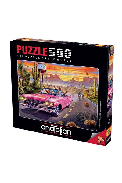 Anatolian Puzzle 500 Pieces Route 66 3634
