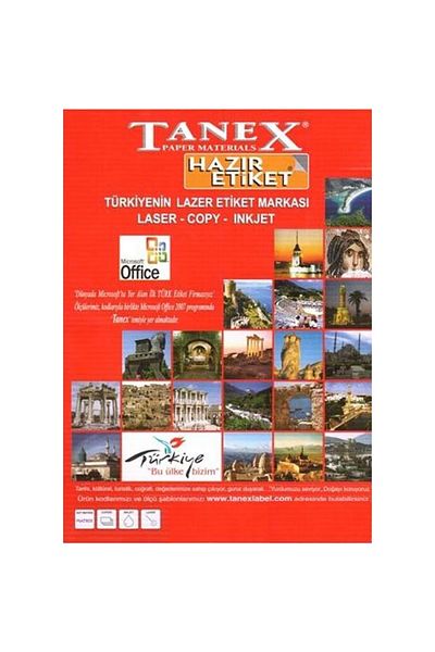 Tanex TW-2564 48.5x16.9 Mm Laser Label