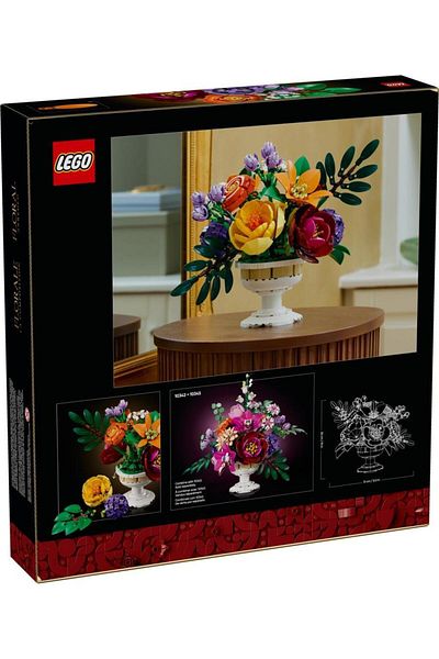 LEGO ®   Botanic 10345 Flower Arrangement (1161 Pieces)