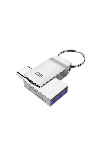 DM Pd162 Metal Type-C Usb3.0 Otg Flash Memory 64Gb