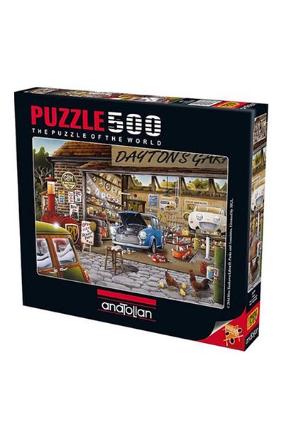 Anatolian Puzzle 500 Pieces Garage 3571