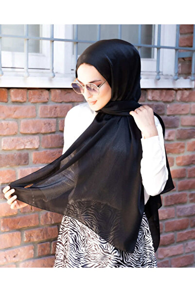 nacar çarşı Parlak Saten Dokulu Tesettür Abiye Koyu Yeşil Şifon janjan Şal