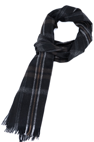 Oppland Eșarfă de iarnă pentru bărbați Tricoturi groase din bumbac tricotate ...