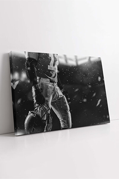 KOSS Dijital Tablou decorativ pe pânză cu jucător de fotbal american NFL, dec...