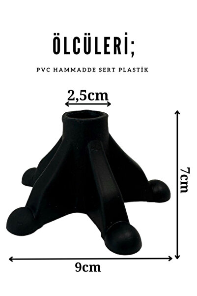 RABIR Baston Lastiği Octobus Siyah 2 Li