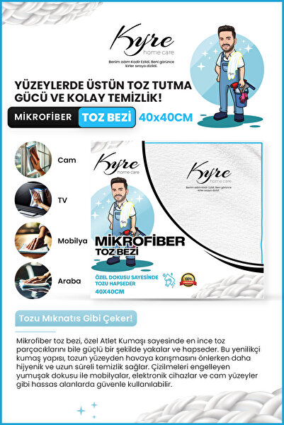Kyre Mikrofiber Toz Bezi