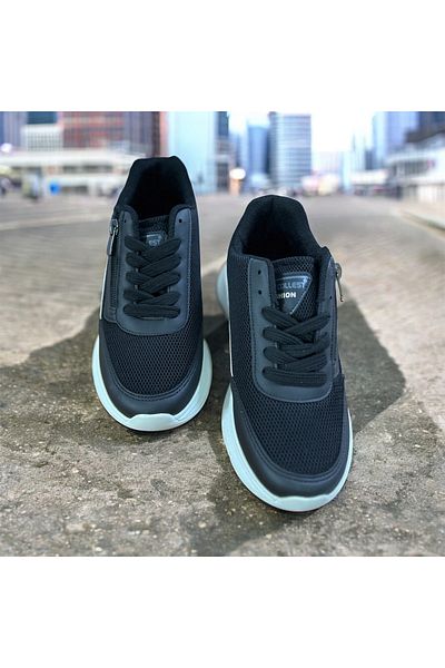 Lion Comfortable Sports Shoes with Yani Zipper