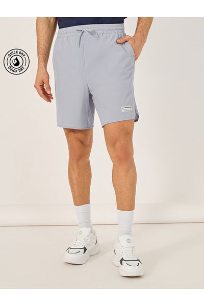 Styli Regular Fit Training Shorts with Patch Detail