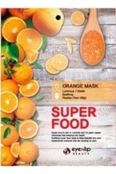 eyenlip EYENLIP Orange Mask Sheet 23 ml - Maska se zklidňujícím, elastickým a rozjasňujícím účinkem