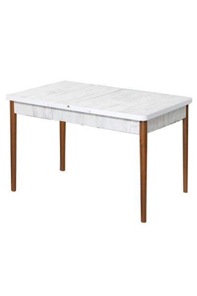HOMS Masa extensibila Dining Homs bej maro 170 x 80 cm