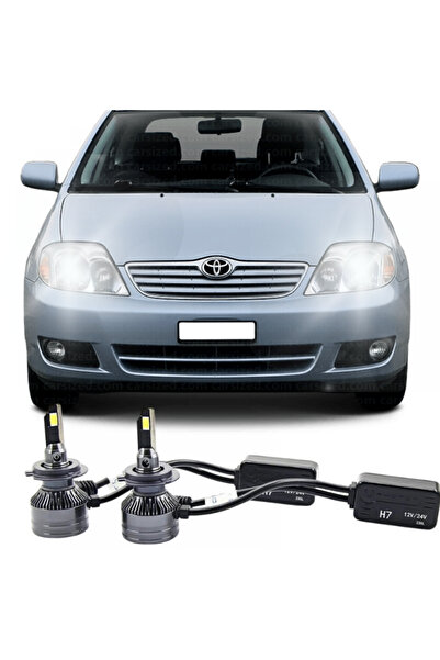 Fardoktoru TOYOTA COROLLA E120 LED KISA FAR AMPULÜ ULTRA H7