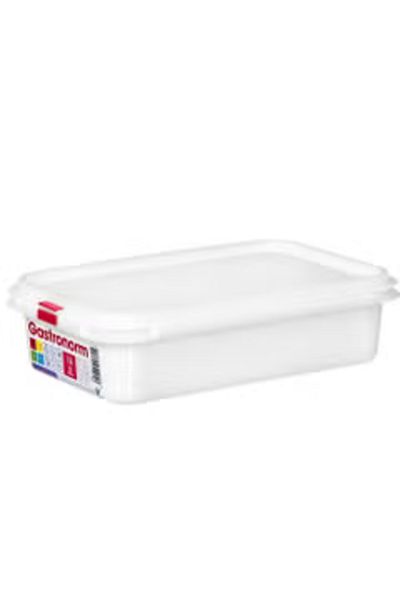 Generic علبة طعام 2 لتر، أبيض، 265×162×65 ملم