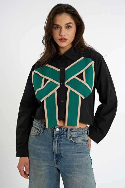 HANIQA Fiyonk Detaylı Gömlek