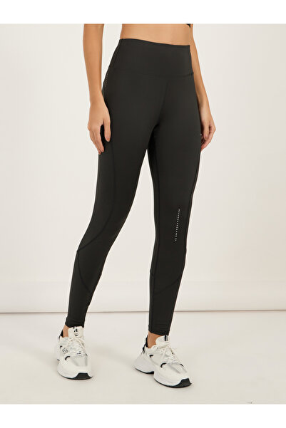 Styli بنطال ضيق بطول كامل وتفاصيل عاكسة للركبة