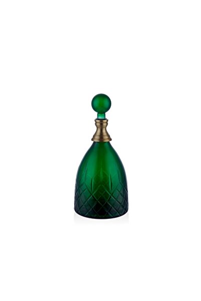 LAMEDORE Fanus Green Bottle Yeşil Şişe 13x26 Cm
