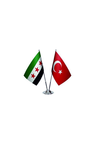 ARSLAN BAYRAK REKLAM PROMOSYON YENİ SURİYE BAYRAĞI İKİLİ