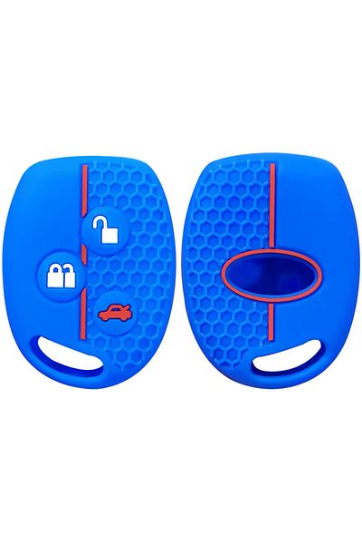 emii auto spare parts Blue Fiesta Focus Mondeo Transit Key Case Cover Mk7 Mk5 Mk6 Mk2 C-Max S-Max