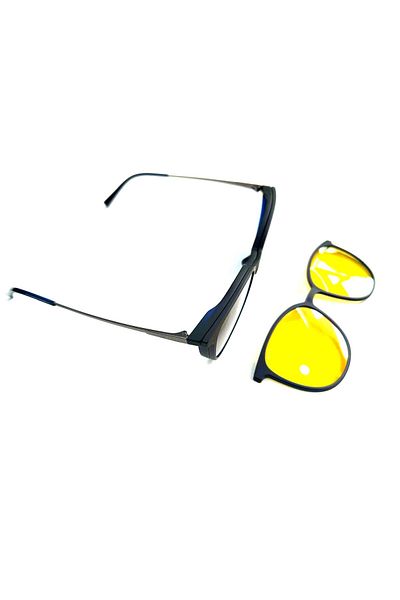 Avva 2117 C5 Polarized & Antifar Clip-On Unisex Sunglasses