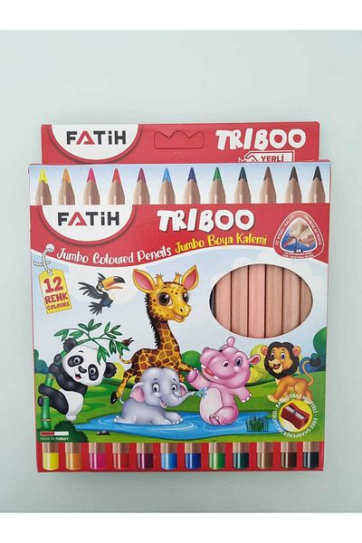 Fatih Set of 12 Tribo Dry Crayons