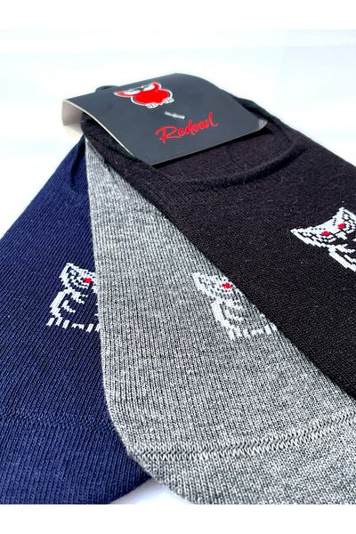 redowl Чифт от 3 памучни неплъзгащи се балерини