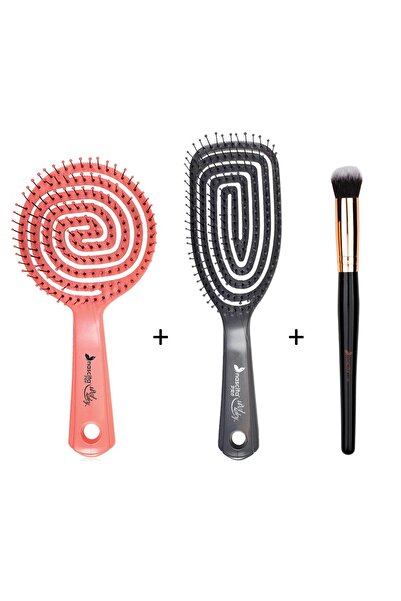 nascita Pro Üç Boyutlu Saç Fırçası 1 Pro Üç Boyutlu Saç Fırçası 2 Oval Yapılı Ka