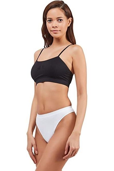 Stimor Women's String Seamless Panties