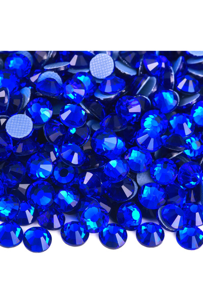 Gymo Premium Kalite Altı Düz Ütü İle Yapışan (Hotfix) Kristal Taş SS16 (3.8-4...