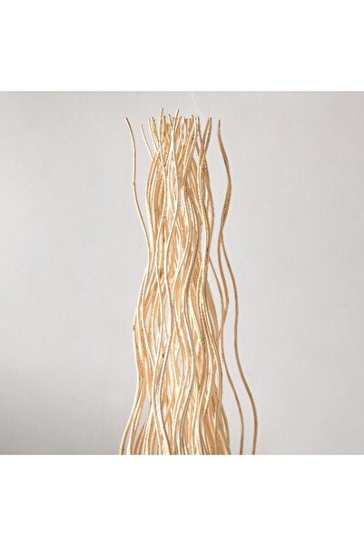 Home Box Naturel Wicker Floor Lamp - 36.5x32x156 cm