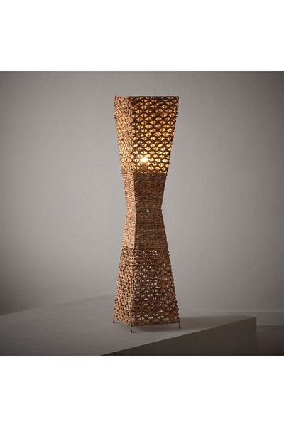 Home Box مصباح أرضي طبيعي مع كابل وE27 - 29x130 سم
