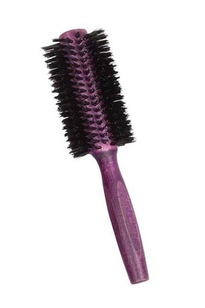 Trina Lavender 05 Model Wooden Handle Blow Dry Brush