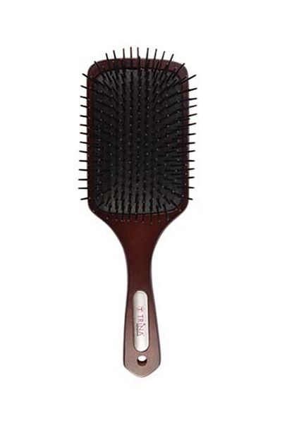 Trina 18 Model Wooden Shovel Opening and Combing Brush