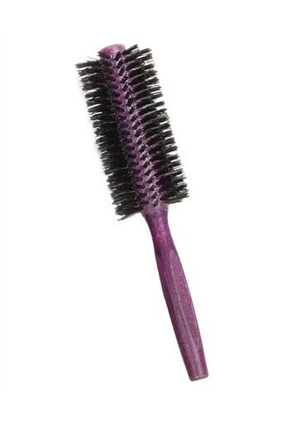 Trina Lavender 04 Model Wooden Handle Blow Dry Brush