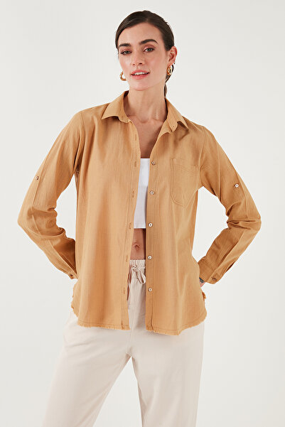 Lela Pamuklu Regular Fit Cepli Gömlek GÖMLEK CF25S16992