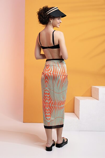 XCLSV Patterned Pareo - Design That Does Not Show