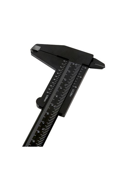 gaman Black Microblading And Permanent Makeup Measuring Ruler Caliper Pink, Permanent Eyebrow, Permanent Makeup
