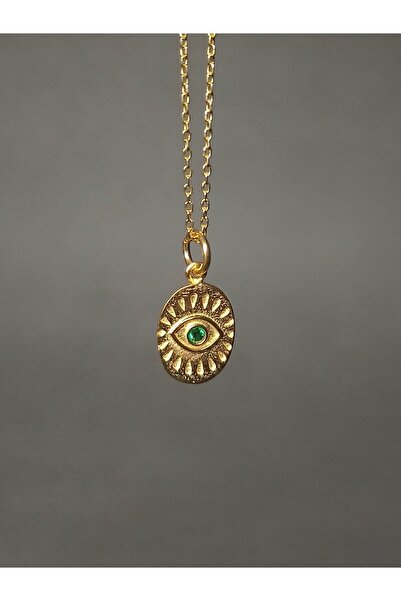 TREND 925 ayar gümüş göz kolye, gözlü gümüş kolye, yılbaşı hediyesi