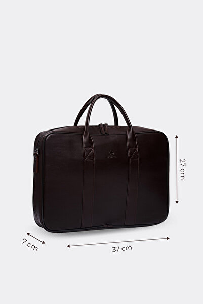 MORCA حقيبة كمبيوتر محمول لتنظيم أجهزة ماك بوك مقاس 13 بوصة و14 بوصة باللون البني