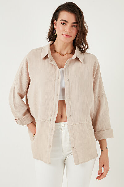 Lela Cotton Regular Fit Muslin Shirt Shirt Cf25S 166905