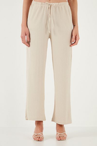 Lela Regular Fit Regular Waist Wide Leg Pants Pants 5866117