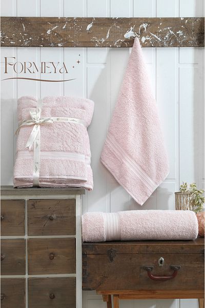 Formeya 2-teiliges Badetuch-Set in Übergröße