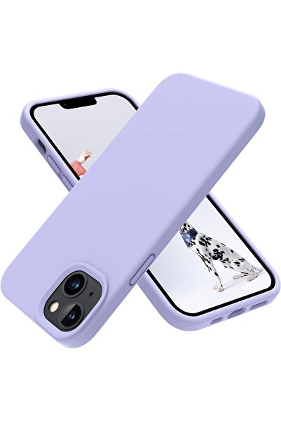 AWH حافظة iPhone 14: سيليكون نحيف مقاوم للصدمات لتوفير الحماية القصوى (أرجواني فاتح)