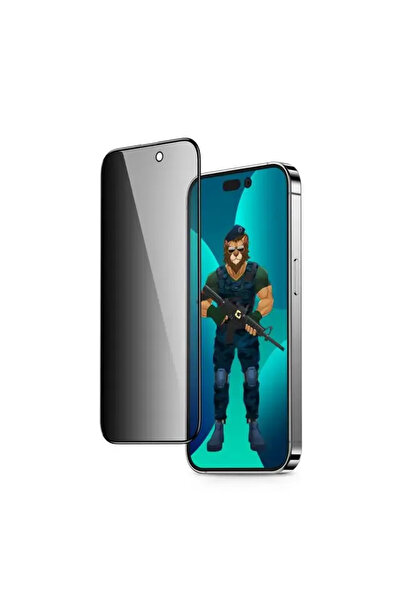 Green Lion 3D Pet Privacy Glass Screen Protector For Iphone 13/13 Pro/14 ( 6....