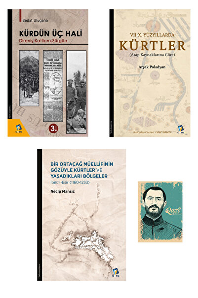 Dara Yayınları Kürdün Üç Hali - Kürt Tarihi Seti - kürtlerin Eski Tarihleri  ...
